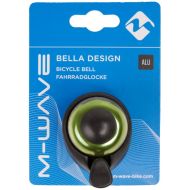 Zvonček na bicykel M-Wave Bella Design Mini ø36mm - zelený (na karte)