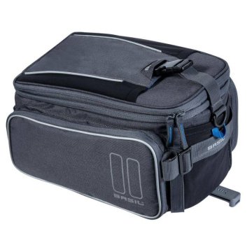 Taška na batožinu Basil Sport Design Trunkbag MIK 7 až 15 litrov 36 x 26 x 18 cm - grafitová