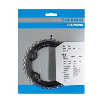 Reťaz 34T Shimano SLX FC-M7000 2x11 rýchlostí - čierna