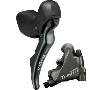 Sada kotúčových bŕzd a radenia 10 rýchlostí Shimano Tiagra ST-4720 / BR-4770 Flat Mount