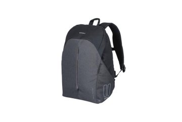 Batoh na bicykel pre 13-palcový notebook Basil B-Safe Commuter 13 litrov 26 x 13 x 40 cm - čierny