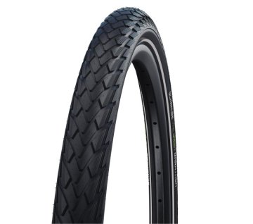 Plášť Schwalbe Green Marathon GreenGuard 20 x 1,75"/ 47-406mm - čierny s odrazom