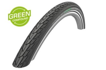 Plášť Schwalbe Road Cruiser K-Guard 26 x 1,75" / 47-559 mm - čierny s odrazom