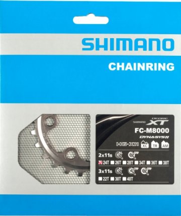 Reťaz 24T Shimano XT FC-M8000 2 x 11 rýchlostí