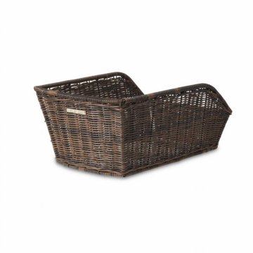 Košík na bicykel Basil Cento Rattan Look s uchytením na nosič 47 x 34 x 22 cm - prírodná hnedá