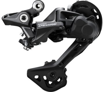 Zadná prehadzovačka 10/11-rýchlostná Shimano Deore M5120 SGS - priama montáž - čierna