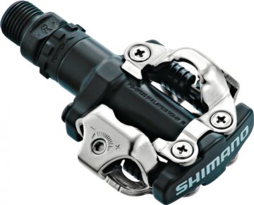 Sada pedálov Shimano SPD M520 s prackami SM-SH51 - čierna