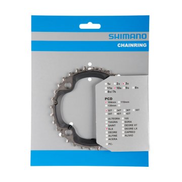 Reťaz 32T Shimano SLX FC-M670 (AE) 10 rýchlostí - strieborná