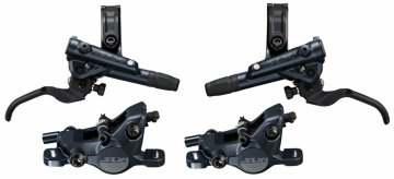 Sada kotúčových bŕzd zadná Shimano SLX M7100 I-Spec EV Post Mount - bez brzdového kotúča