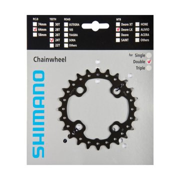 Reťaz 24T Shimano Deore LX / SLX FC-M675 24T-AM