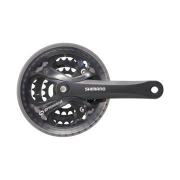 Kľuky 7/8 rýchlostné Shimano Acera FC-M361 so 175 mm kľukou 42 x 32 x 22T - čierna