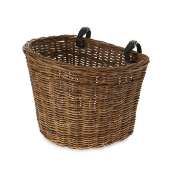 Ratanový košík na bicykel Basil Darcy L 41 x 35 x 34 cm - prírodný