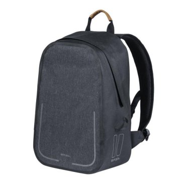 Batoh na bicykel Basil Urban Dry Backpack 18 litrov 27 x 16 x 45 cm - matný čierny