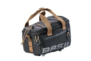 Taška na batožinu Basil Miles MIK Trunkbag 7 litrov 31 x 20 x 23 cm - čierna bridlica